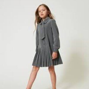 Twinset grey shirtdress sz